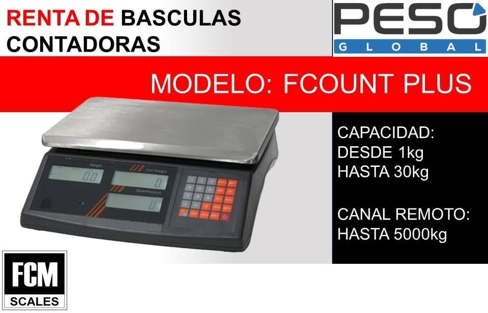 FCM FCOUNT PLUS bascula contadora
